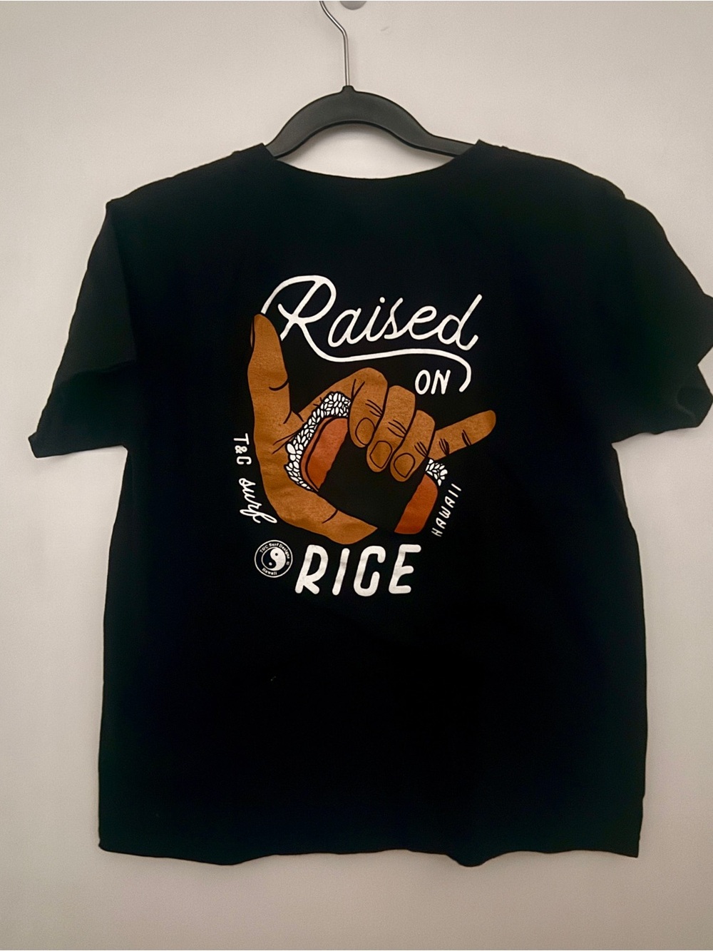 Unisex T&C Raised On Rice Hawaii Tee